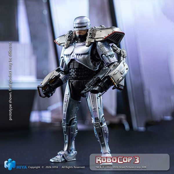 Action Figure RoboCop 3 Robocop Alex Murphy 1/12 - RoboCop Series | Hiya Toys Figure