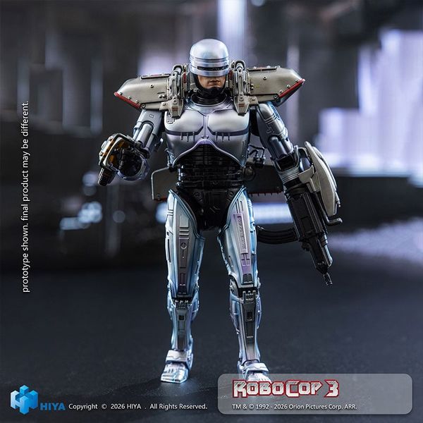 Action Figure RoboCop 3 Robocop Alex Murphy 1/12 - RoboCop Series | Hiya Toys Figure