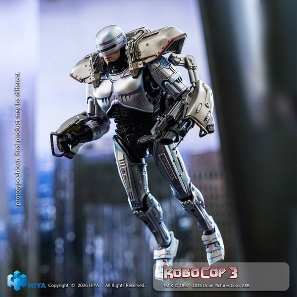 Action Figure RoboCop 3 Robocop Alex Murphy 1/12 - RoboCop Series | Hiya Toys Figure