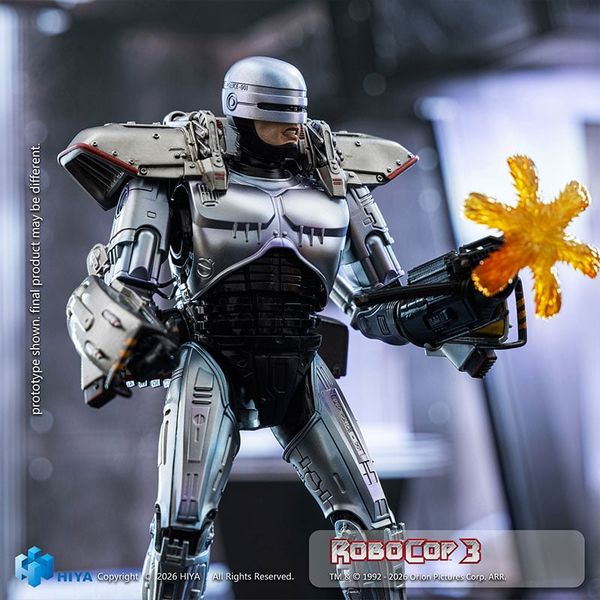 Action Figure RoboCop 3 Robocop Alex Murphy 1/12 - RoboCop Series | Hiya Toys Figure