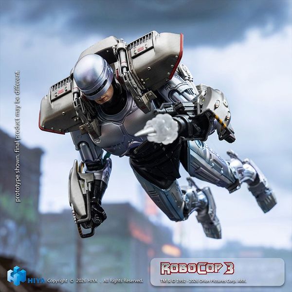 Action Figure RoboCop 3 Robocop Alex Murphy 1/12 - RoboCop Series | Hiya Toys Figure