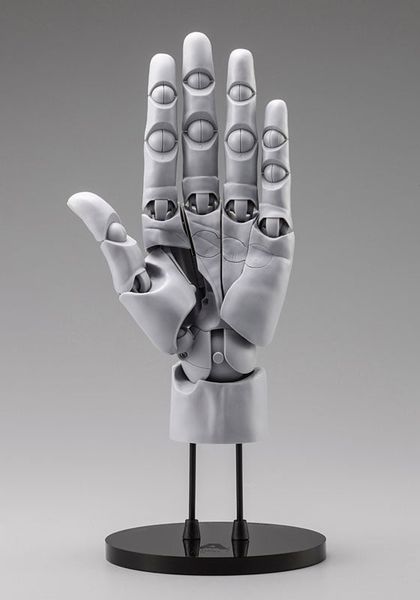 ARTIST SUPPORT ITEM HAND MODEL MEN'S/L -GRAY- 1/1 | Kotobukiya Goods