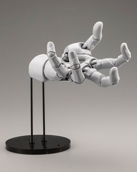 ARTIST SUPPORT ITEM HAND MODEL MEN'S/L -GRAY- 1/1 | Kotobukiya Goods