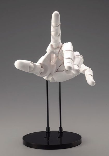 ARTIST SUPPORT ITEM HAND MODEL MEN'S/L WHITE | Kotobukiya Goods