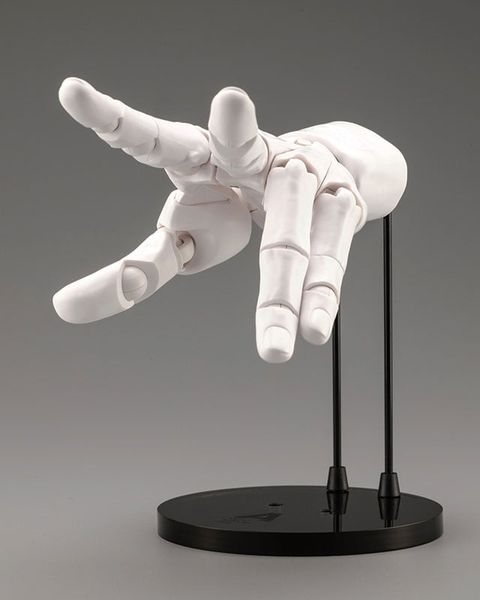 ARTIST SUPPORT ITEM HAND MODEL MEN'S/L WHITE | Kotobukiya Goods