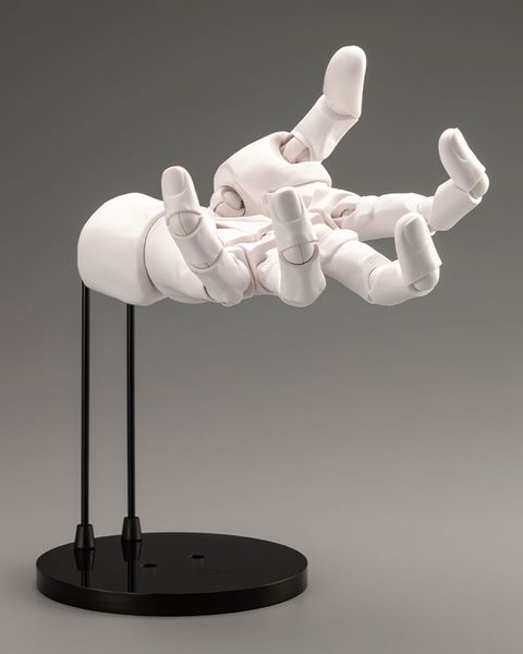 ARTIST SUPPORT ITEM HAND MODEL MEN'S/L WHITE | Kotobukiya Goods