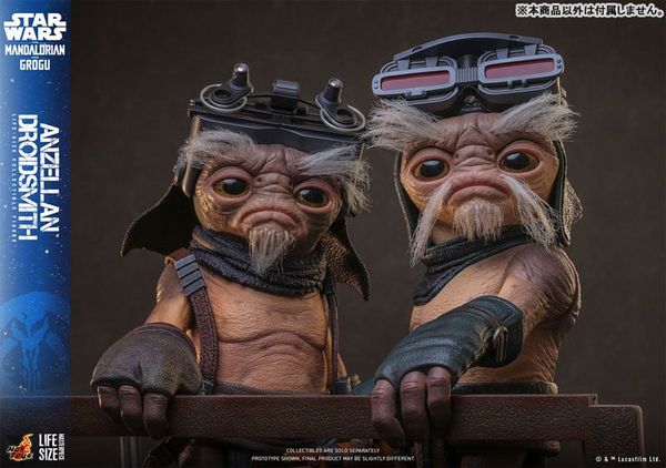 Life-size Masterpiece Anzellan Droidsmith 1/1 Scale Figure - Star Wars The Mandalorian | Hot Toys Figure