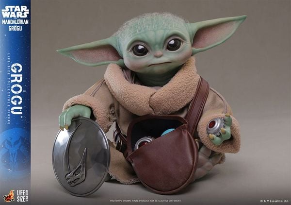 Life-size Masterpiece Grogu 1/1 Scale - Star Wars The Mandalorian | Hot Toys Figure