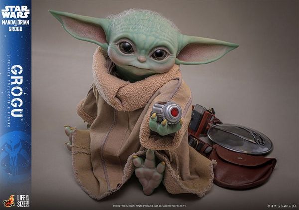 Life-size Masterpiece Grogu 1/1 Scale - Star Wars The Mandalorian | Hot Toys Figure