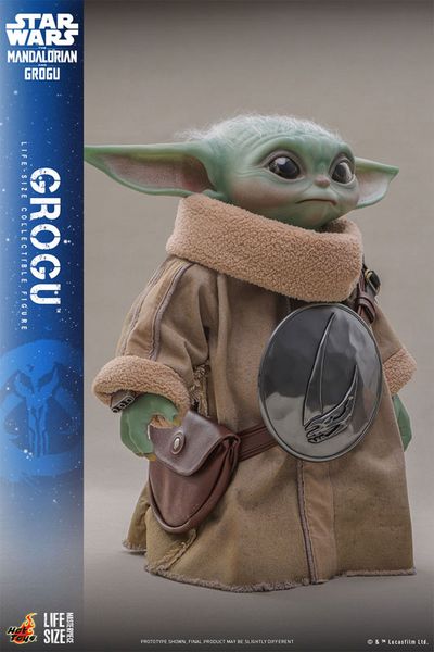 Life-size Masterpiece Grogu 1/1 Scale - Star Wars The Mandalorian | Hot Toys Figure