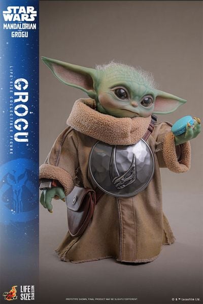Life-size Masterpiece Grogu 1/1 Scale - Star Wars The Mandalorian | Hot Toys Figure