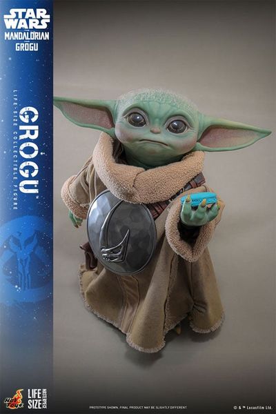 Life-size Masterpiece Grogu 1/1 Scale - Star Wars The Mandalorian | Hot Toys Figure