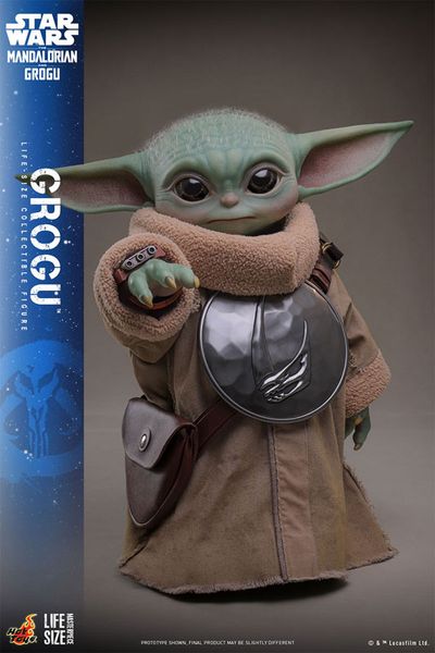 Life-size Masterpiece Grogu 1/1 Scale - Star Wars The Mandalorian | Hot Toys Figure