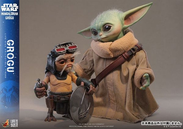 Life-size Masterpiece Grogu 1/1 Scale - Star Wars The Mandalorian | Hot Toys Figure
