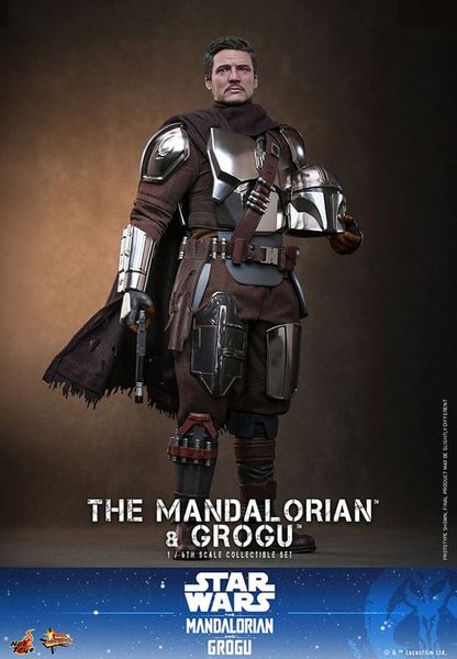 Movie Masterpiece Mandalorian & Grogu 1/6 Scale Figure Star Wars The Mandalorian | Hot Toys Figure