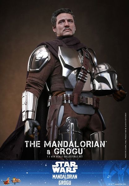 Movie Masterpiece Mandalorian & Grogu 1/6 Scale Figure Star Wars The Mandalorian | Hot Toys Figure