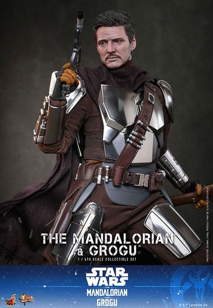 Movie Masterpiece Mandalorian & Grogu 1/6 Scale Figure Star Wars The Mandalorian | Hot Toys Figure