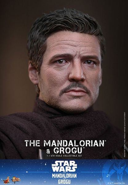 Movie Masterpiece Mandalorian & Grogu 1/6 Scale Figure Star Wars The Mandalorian | Hot Toys Figure
