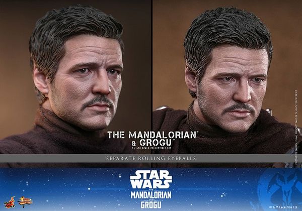 Movie Masterpiece Mandalorian & Grogu 1/6 Scale Figure Star Wars The Mandalorian | Hot Toys Figure