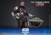Movie Masterpiece Mandalorian & Grogu Deluxe Edition 1/6 Scale - Star Wars The Mandalorian | Hot Toys Figure