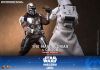 Movie Masterpiece Mandalorian & Grogu Deluxe Edition 1/6 Scale - Star Wars The Mandalorian | Hot Toys Figure