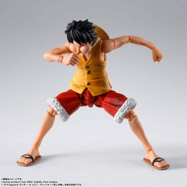 S.H.Figuarts Monkey D. Luffy Summit War of Marineford Gear 3 Option Parts Set - ONE PIECE | BANDAI SPIRITS Figure