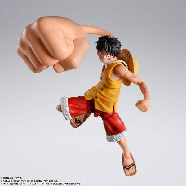 S.H.Figuarts Monkey D. Luffy Summit War of Marineford Gear 3 Option Parts Set - ONE PIECE | BANDAI SPIRITS Figure