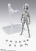 S.H.Figuarts Body-kun Ken Sugimori Edition Wire Frame Gray Color Ver. - Art Reference | BANDAI SPIRITS Figure