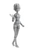 S.H.Figuarts Body-chan Ken Sugimori Edition Wire Frame Gray Color Ver. | BANDAI SPIRITS Figure