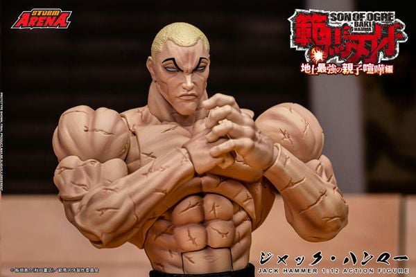 Storm Arena Jack Hammer 1/12 - Baki Hanma | Storm Collectibles Figure