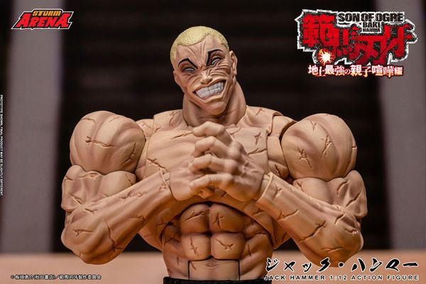 Storm Arena Jack Hammer 1/12 - Baki Hanma | Storm Collectibles Figure