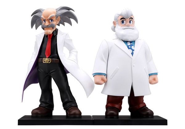 OSHI WORKS Dr. Wily & Dr. Light - Mega Man (Rockman) | Kotobukiya Figure