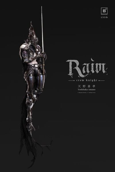 Crow Knight RAIM 1/12 Action Figure - Beautiful Chemistry x Yoshitaka Amano | Underverse Figure