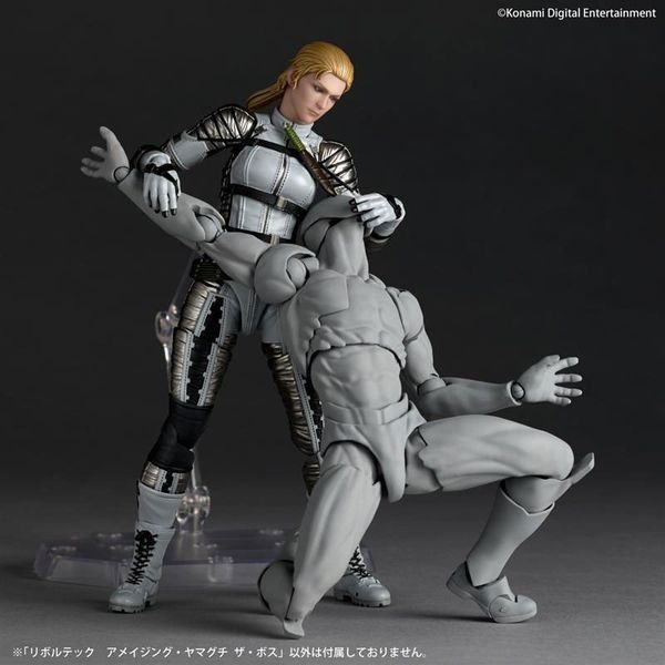 Revoltech Amazing Yamaguchi The Boss - METAL GEAR SOLID Delta SNAKE EATER | Kaiyodo Figure