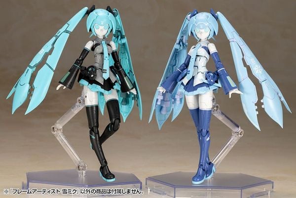 Frame Arms FRAME ARTIST Snow Miku 1/100 Plastic Model - VOCALOID Series | Kotobukiya Plastic Model