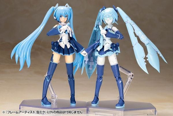 Frame Arms FRAME ARTIST Snow Miku 1/100 Plastic Model - VOCALOID Series | Kotobukiya Plastic Model