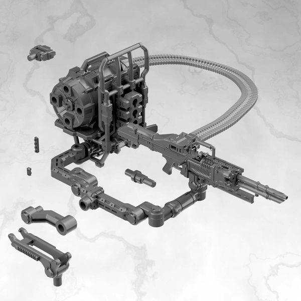 LittleArmory LA MD03 Megami Device Equipment Set Machine Gun A Plastic Model - Tomytec Figure
