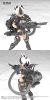 LittleArmory LA MD03 Megami Device Equipment Set Machine Gun A Plastic Model - Tomytec Figure