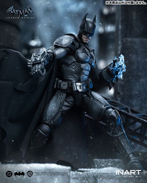 Batman Battle Damaged Version 1/12 - Batman Arkham Origins | INART Figure