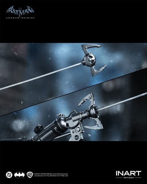 Batman Battle Damaged Version 1/12 - Batman Arkham Origins | INART Figure