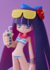 POP UP PARADE BEACH QUEENS New Stocking L size - Panty & Stocking with Garterbelt | WAVE Figure