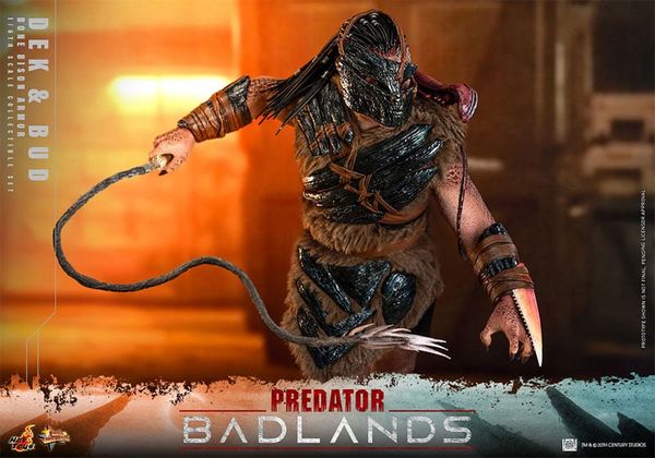 Movie Masterpiece 1/6 Dek Bone Bison Armor & Bud - Predator Badlands | Hot Toys Figure