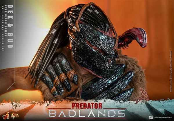 Movie Masterpiece 1/6 Dek Bone Bison Armor & Bud - Predator Badlands | Hot Toys Figure