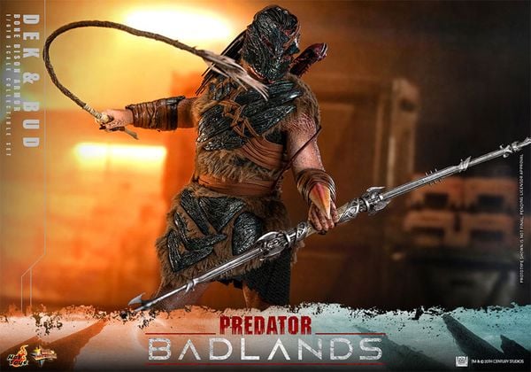 Movie Masterpiece 1/6 Dek Bone Bison Armor & Bud - Predator Badlands | Hot Toys Figure