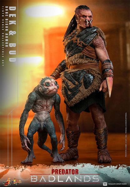 Movie Masterpiece 1/6 Dek Bone Bison Armor & Bud - Predator Badlands | Hot Toys Figure