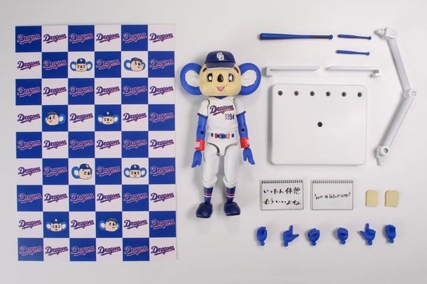 Plafia Doala Plastic Model - Mascot Character Baseball Teams | Plum Figure