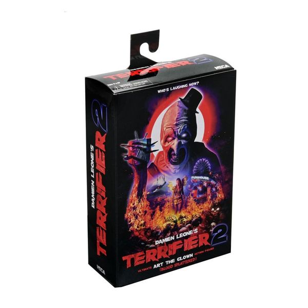 Art the Clown Ultimate 7 Inch Action Figure Blood Splatter ver - Terrifier 2 | Neca Figure