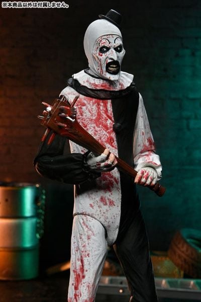 Art the Clown Ultimate 7 Inch Action Figure Blood Splatter ver - Terrifier 2 | Neca Figure