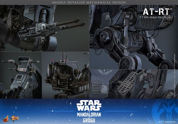 Movie Masterpiece AT-RT 1/6 Scale Vehicle - Star Wars The Mandalorian | Hot Toys Vehicle
