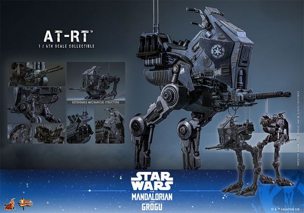 Movie Masterpiece AT-RT 1/6 Scale Vehicle - Star Wars The Mandalorian | Hot Toys Vehicle